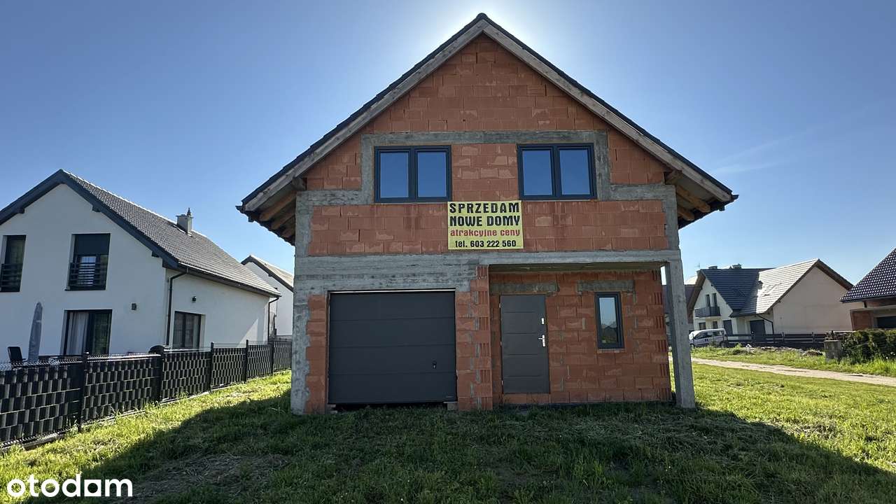 OSTATNI - ATRAKCYJNA LOKALIZACJA - OKAZJA - Nowy dom Rogoźna