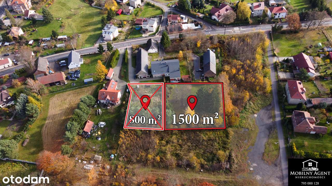 Na sprzedaż Piękna duża działka budowlana Iłowa 1500 m² - Pełny obrazek: 4/8