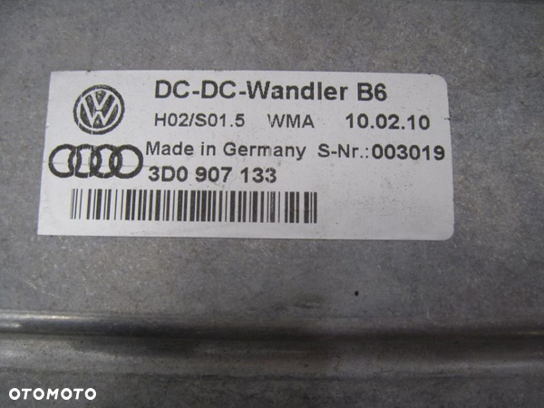 MODUŁ STEROWNIK DC-DC VW PHAETON LIFT 3D0907133 - 2