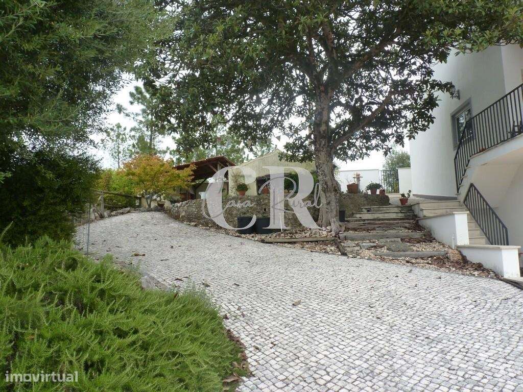 Casa isolada de 3 quartos com piscina, garagem, poço e vistas deslumbr-56