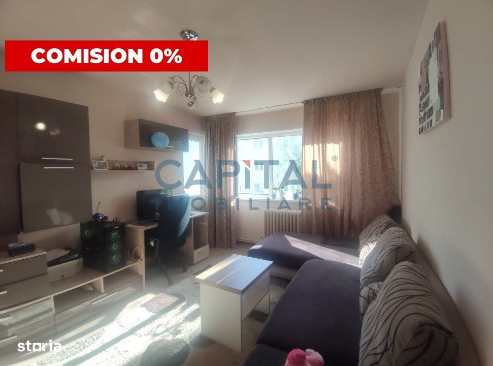 Comision 0% 2 camere decomandate 40 mp, recent renovat, zona buna Mana