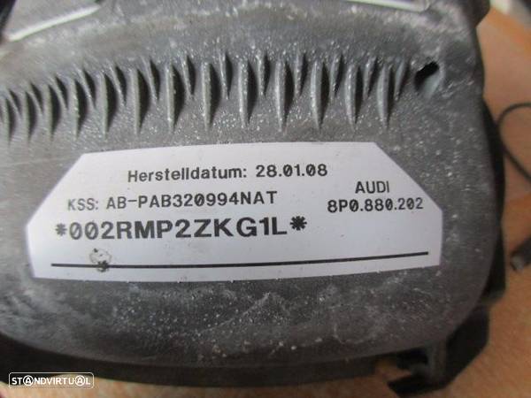 Airbag Passageiro 8P0880202 AUDI A3 8P SPORTBACK 2008 2.0TDI 140CV 5P CINZA - 4