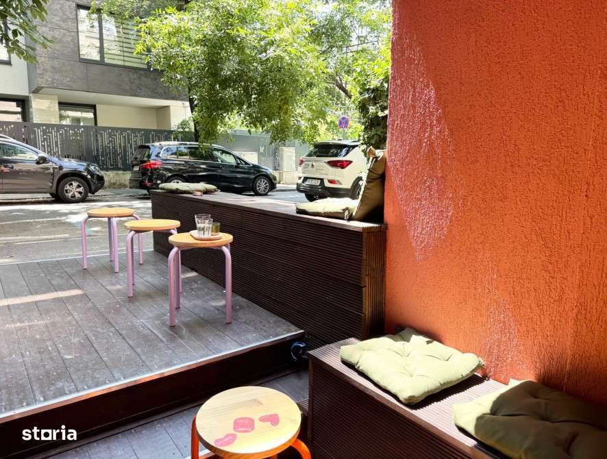Spațiu comercial de vânzare – Dorobanți • 24 mp + terasă 14 mp - Imagine principală: 4/5