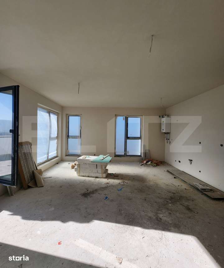 Penthouse de 2 camere, finisat, terasa, garaj, zona Somesului - Imagine principală: 5/10