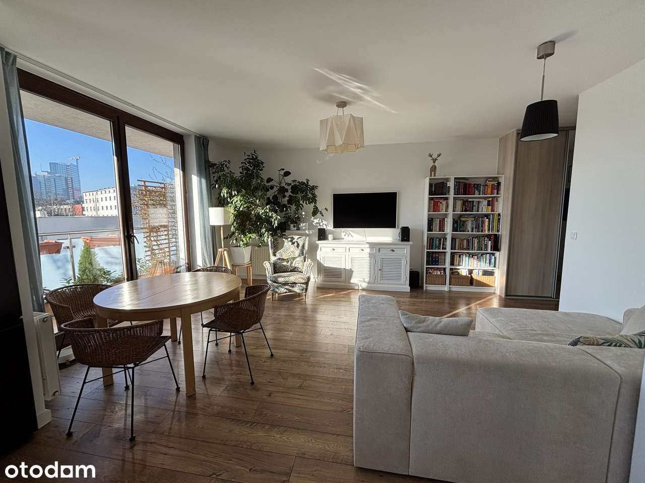 Mieszkanie 78m2 w centrum Poznania z wyjściem do parku nad Wartą