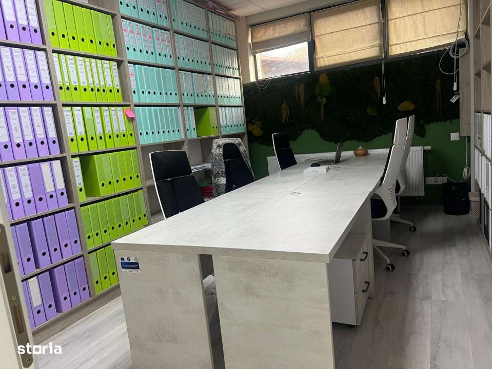 Spatiu birou 220 mp, mobilat utilat, parter, 8 incaperi-17
