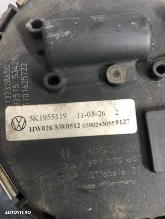 Motoras stergatoare parbriz Volkswagen Golf 6 Variant 2.0 TDI DSG MSV, 140cp - 2