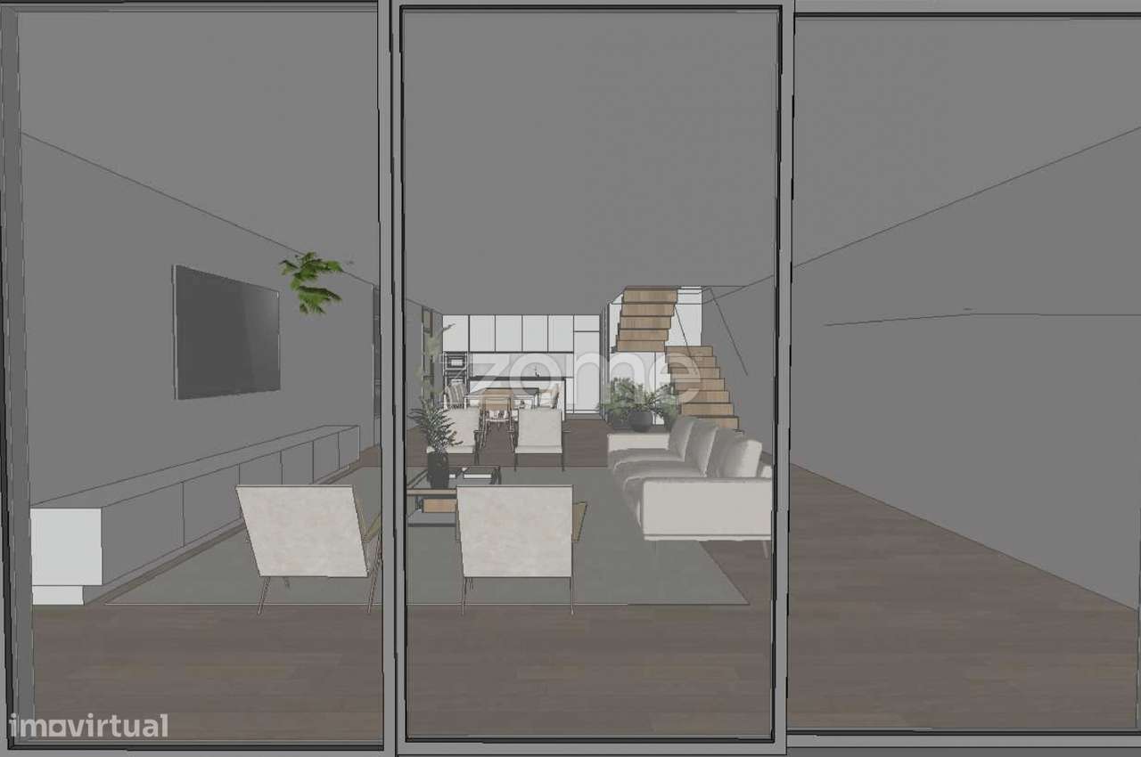 Moradia T3 com projeto aprovado, a1500m do Rio Douro - Valbom Gondomar-19