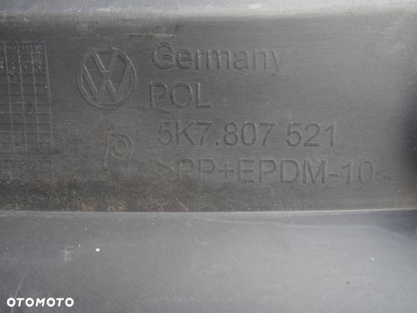 Volkswagen Golf 6 Cabrio Spoiler tyl tylny VW VI - 3