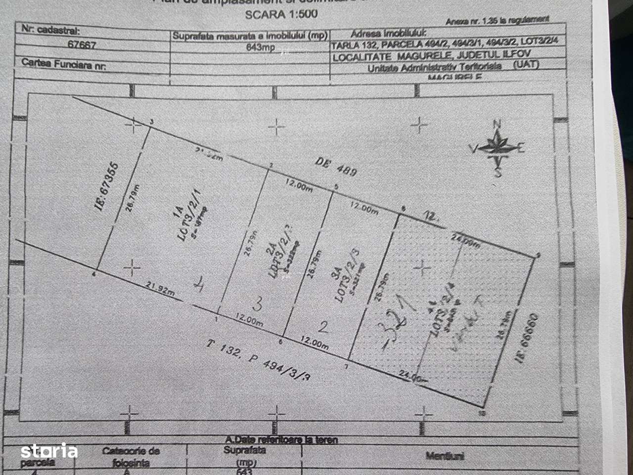 Loturi de teren intravilan Măgurele-Ilfov - Imagine principală: 1/1