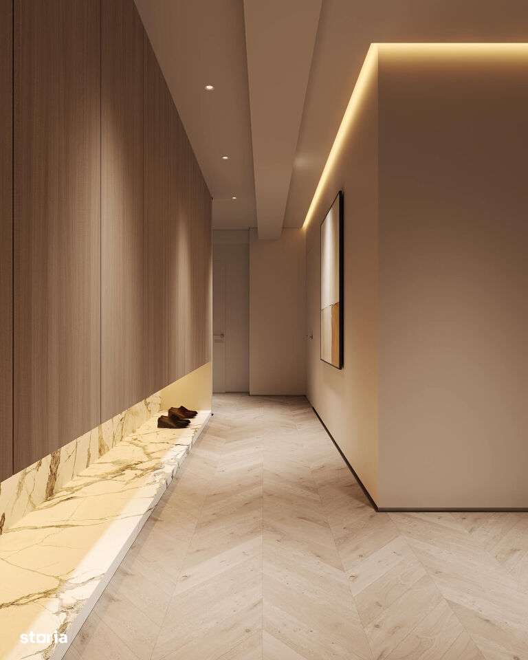 APARTAMENTUL FAMILIEI, 2 CAMERE DECOMANDAT DE 56 MP, BAIE CU GEAM,-5