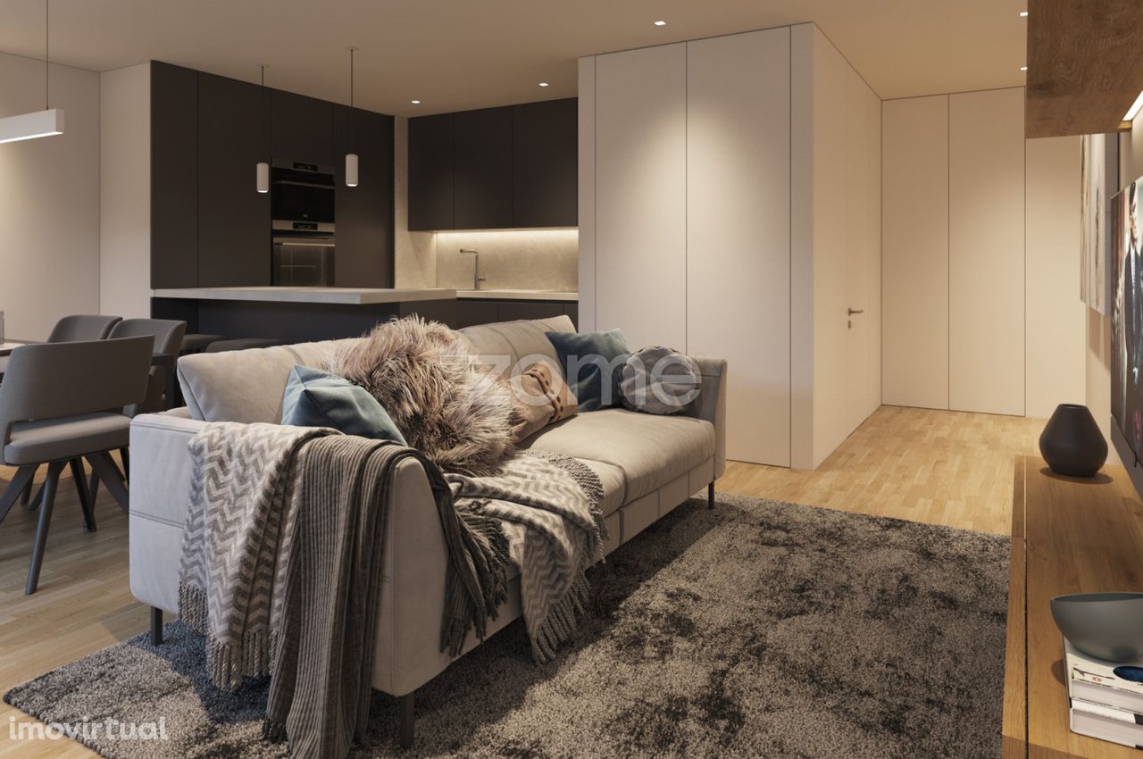 Apartamento novo T2 com 94,50m2 situado na rua Quinta Amarela, Porto.