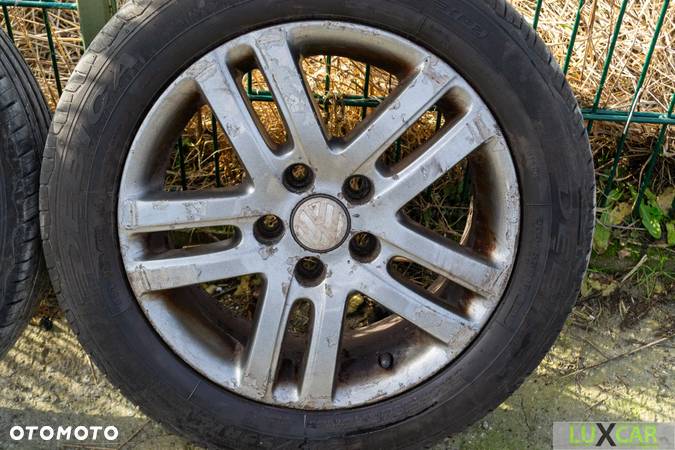 VW AUDI SEAT SKODA ORYGINALNE KOŁA ALUFELGI ALUSY 5X112 205/55 R16 KOMPLET GORLICE - 6