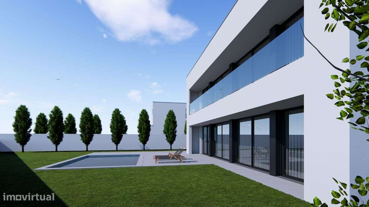 Magnifica moradia nova T4 com Piscina em Espinho - Grande imagem: 1/44