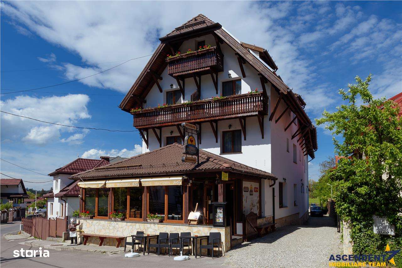 Langa Castelul Bran: Pensiune + restaurant + transfer afacere activa - Imagine principală: 2/20