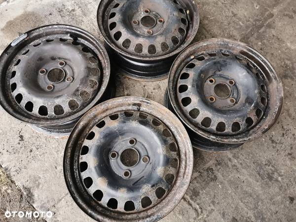 FELGI STALOWE OPEL 4X100 R14 ET39 5,5J MEFRO - 4