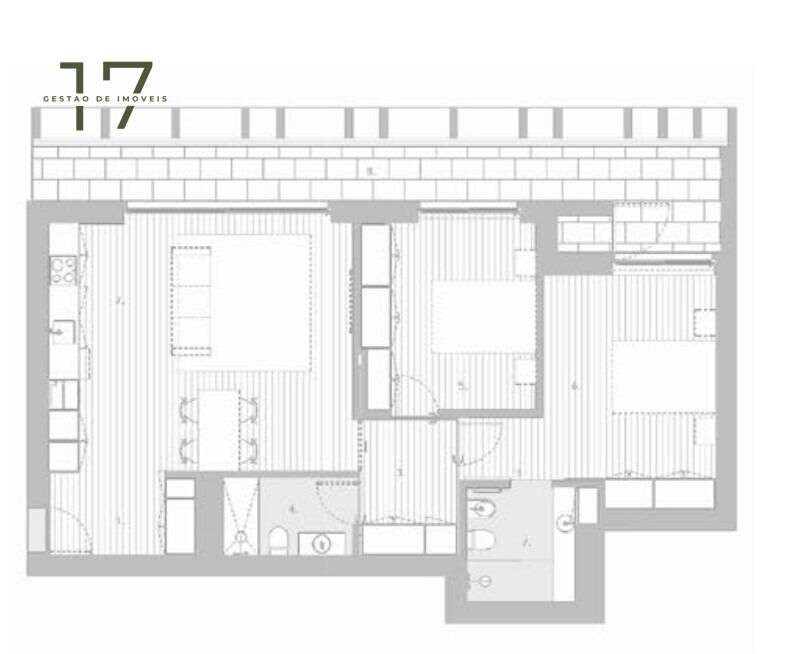 Apartamento T2 com Varanda — Arcozelo-14