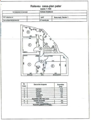 Vanzare casa renovata 7 camere teren 99mp Stirbei Voda metrou Eroilor-19