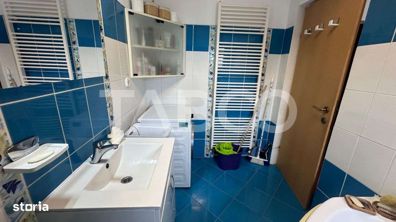 Apartament 80 mpu mobilat utilat la mansarda zona Rahovei Sibiu - Imagine principală: 5/14