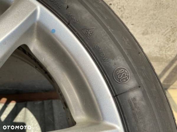 INFINITI G25 g37 M37 M30 koła zimowe felgi czujniki  5,5mm 225/45/17 bridgestone - 7