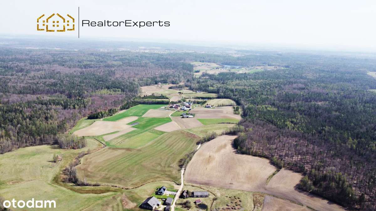 Pięć działek budowlanych na Kaszubach - super cena-5