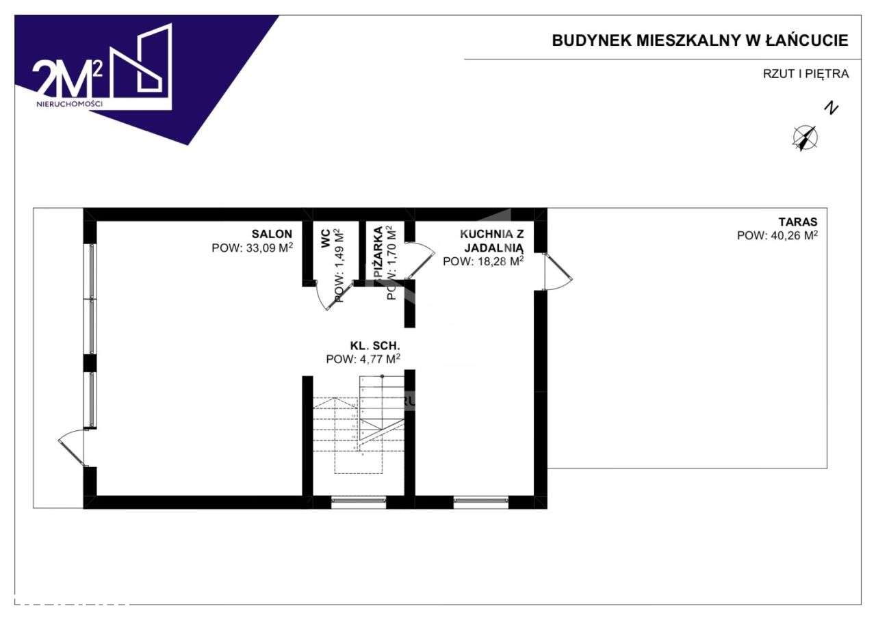 Bliźniak na sprzedaż w Łańcucie ul. Kraszewskiego-14
