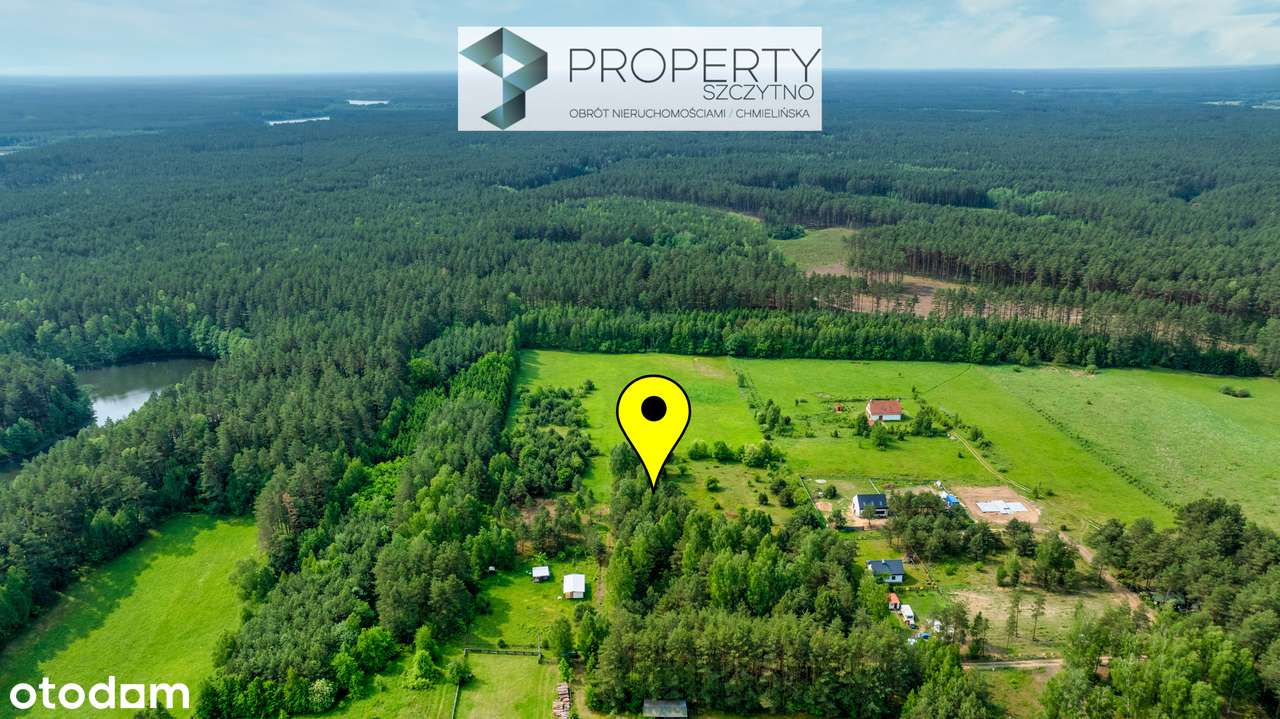 Kompleks pięknie położonych działek na MAZURACH - Narty gm. Jedwabno - Pełny obrazek: 5/9