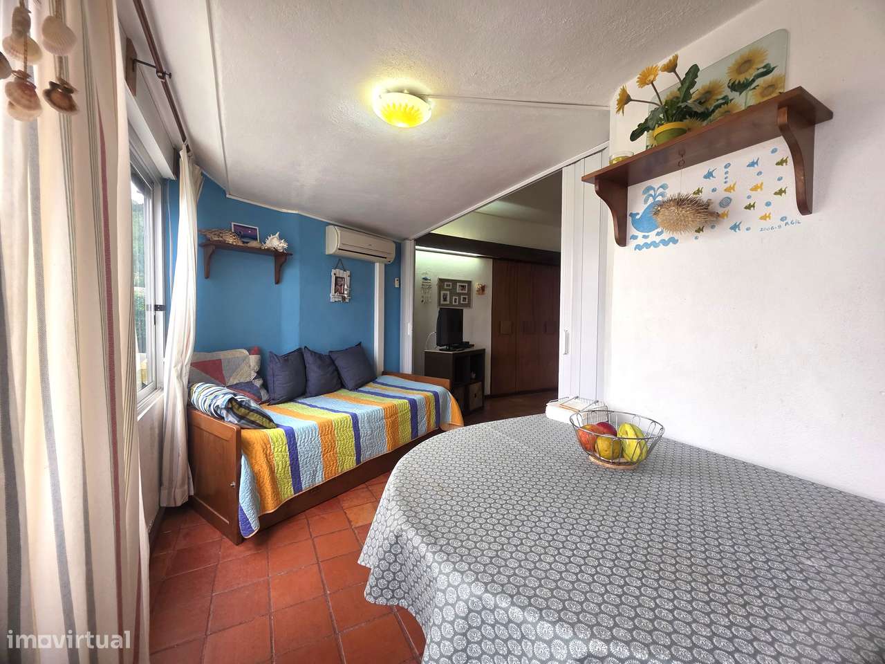 Magnifico Apartamento T0 com Vista Mar em Sesimbra-7