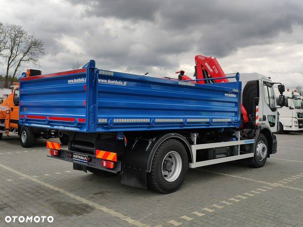 Renault PREMIUM 18.280 4x2 HDS Fassi F110+Wywrotka Ład-8220kg DMC 18ton - 10