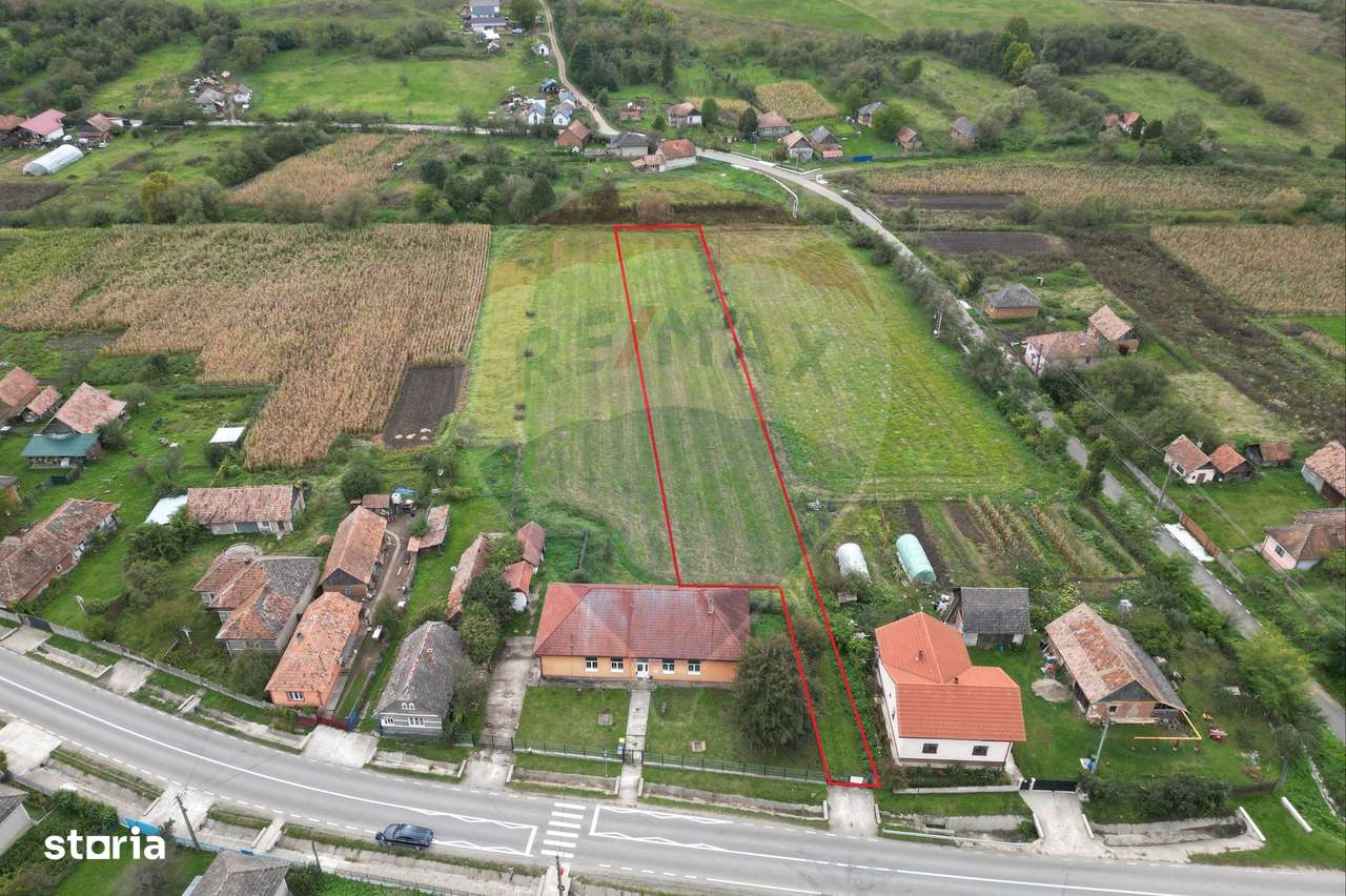 Teren 3200 mp I intravilan I Certificat Urbanism I Aschileu Mic - Imagine principală: 1/10