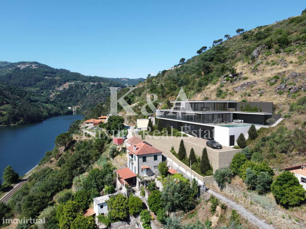 Moradia V6 com vistas fantásticas sobre o rio Douro. - Grande imagem: 4/7