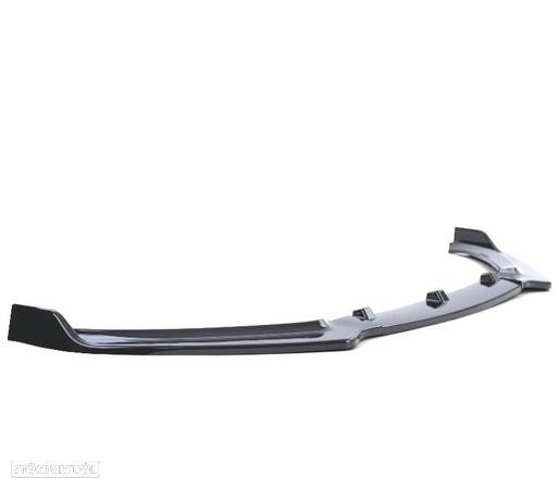 SPOILER LIP PARA AUDI A4 B8 8K 11-15 PRETO BRILHANTE - 4