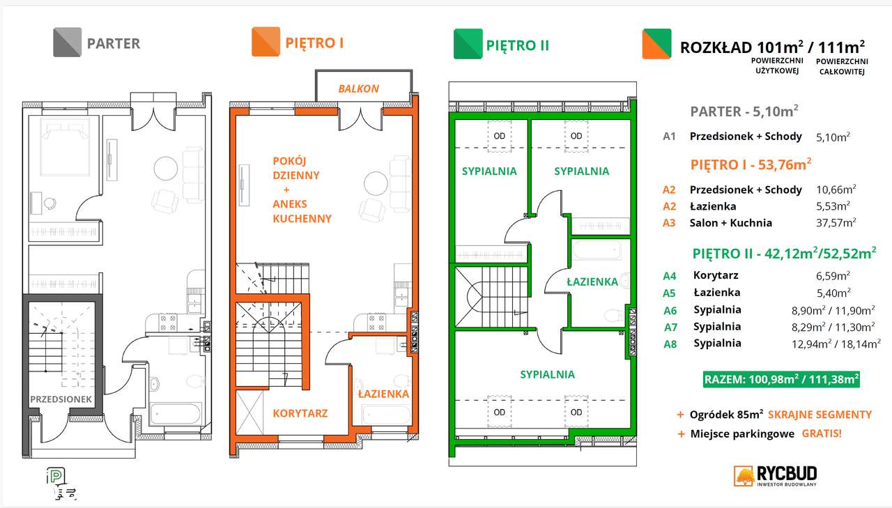 Przestronne 4 pokoje – 101 m² komfortu w doskonałej lokalizacji!-1