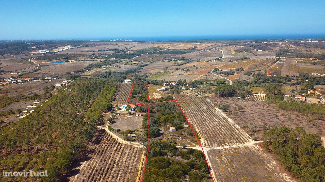 Terreno Rústico de 7,5ha com armazém agrícola, Aljezur