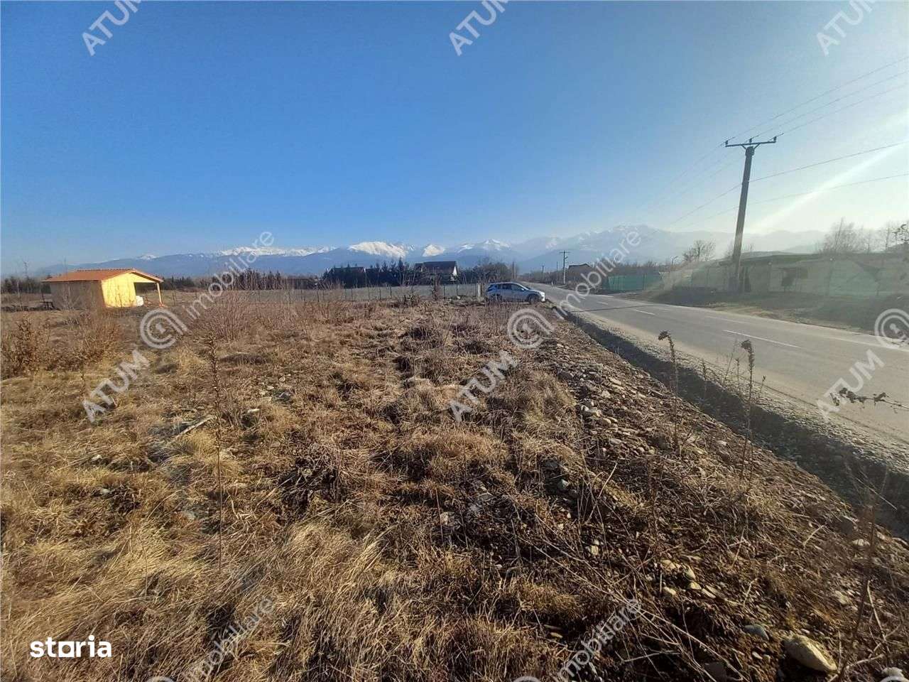 Teren intravilan 1000 mp pe Valea Avrigului la drum asfalta - Imagine principală: 1/8