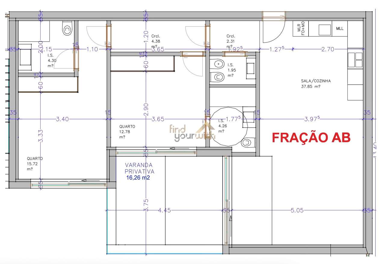 Apartamento T2 de luxo condomínio privado junto à Marina de Vilamoura-16