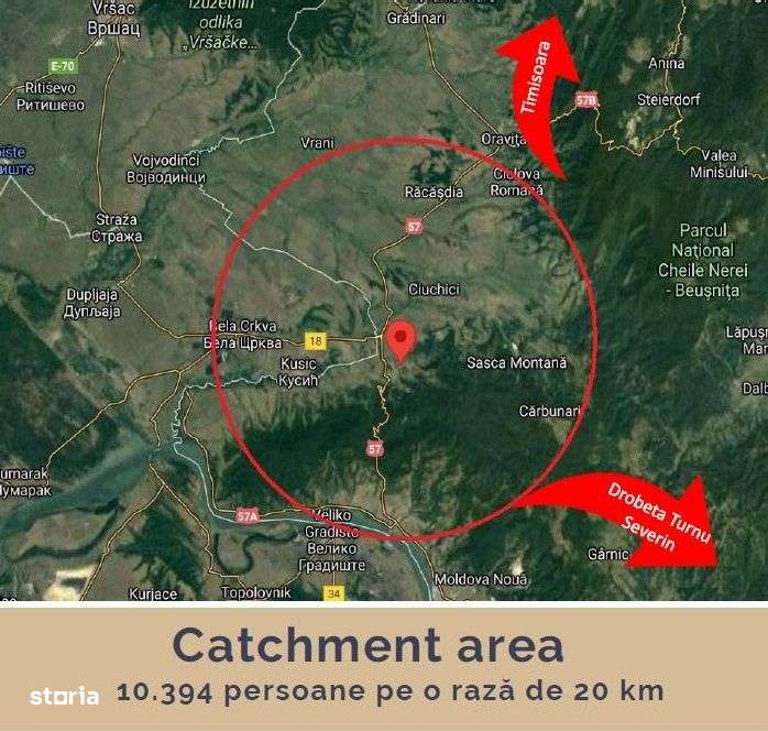 Vand teren 3500 mp, benzinarie, spalatorie, parcare TIR, Hotel, Naidas - Imagine principală: 2/9