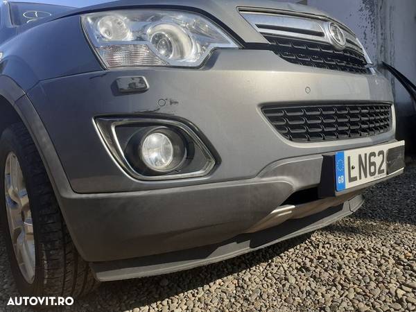 Bara fata Opel Antara Facelift 2010 - 2015 GRI (592) model cu spalatoare far - 3