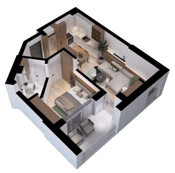 Ansamblu rezidential exceptional cu apartamente de 2 si 3 camere VIVO - Imagine principală: 3/8