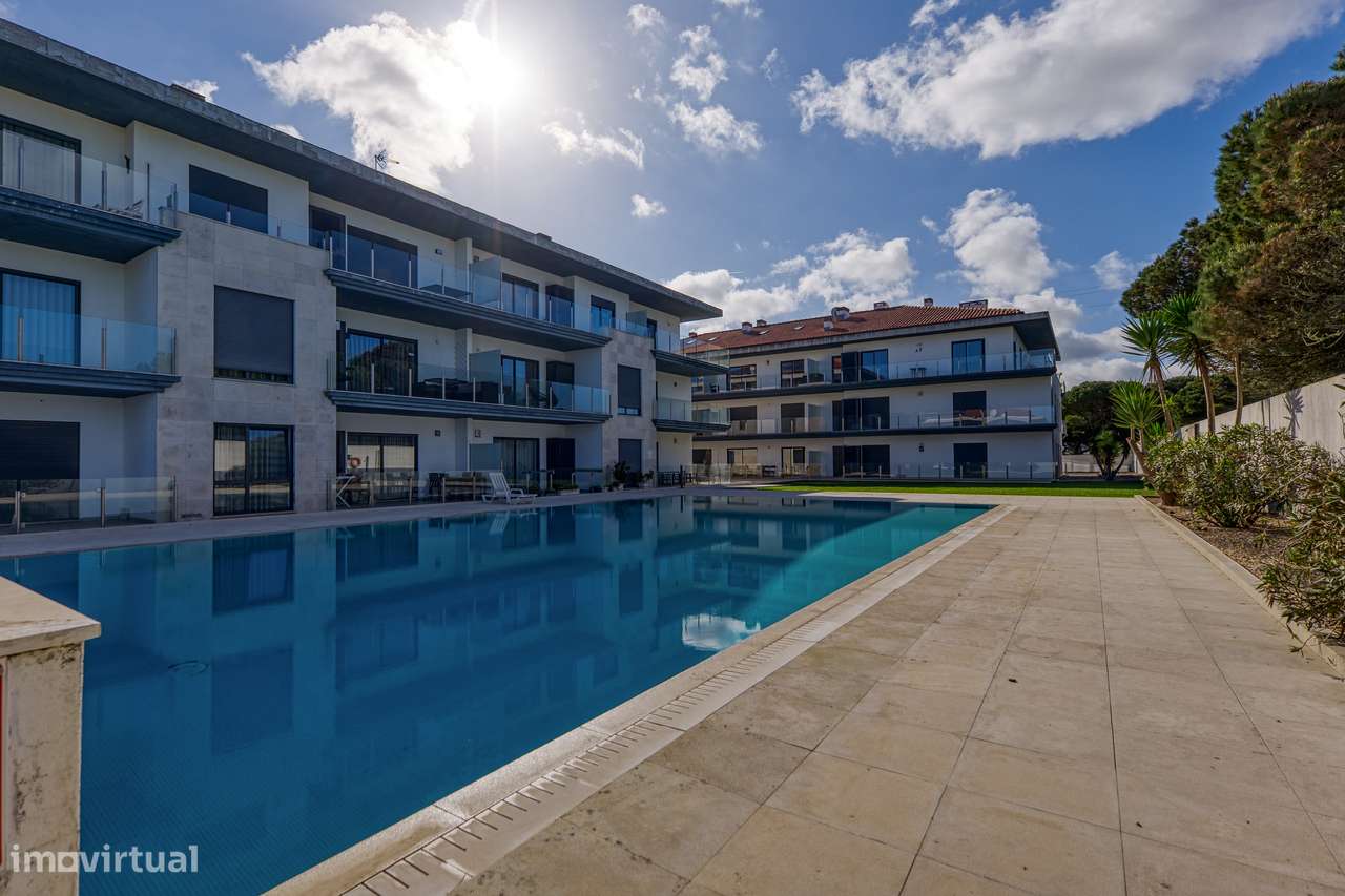 Apartamento T2, piscina e lugar de estacionamento - S Martinho Porto-36