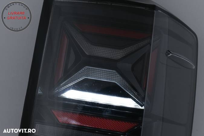 Stopuri LED Ford Ranger (2012-2018) Fumuriu cu Semnal Dinamic- livrare gratuita - 11