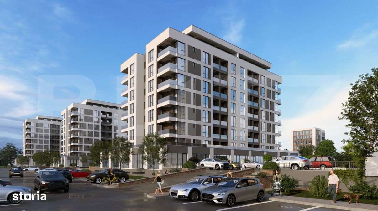 Apartament 2 camere, 58 mp, plata la dezvoltator, zona Fabrica de sti - Imagine principală: 4/6