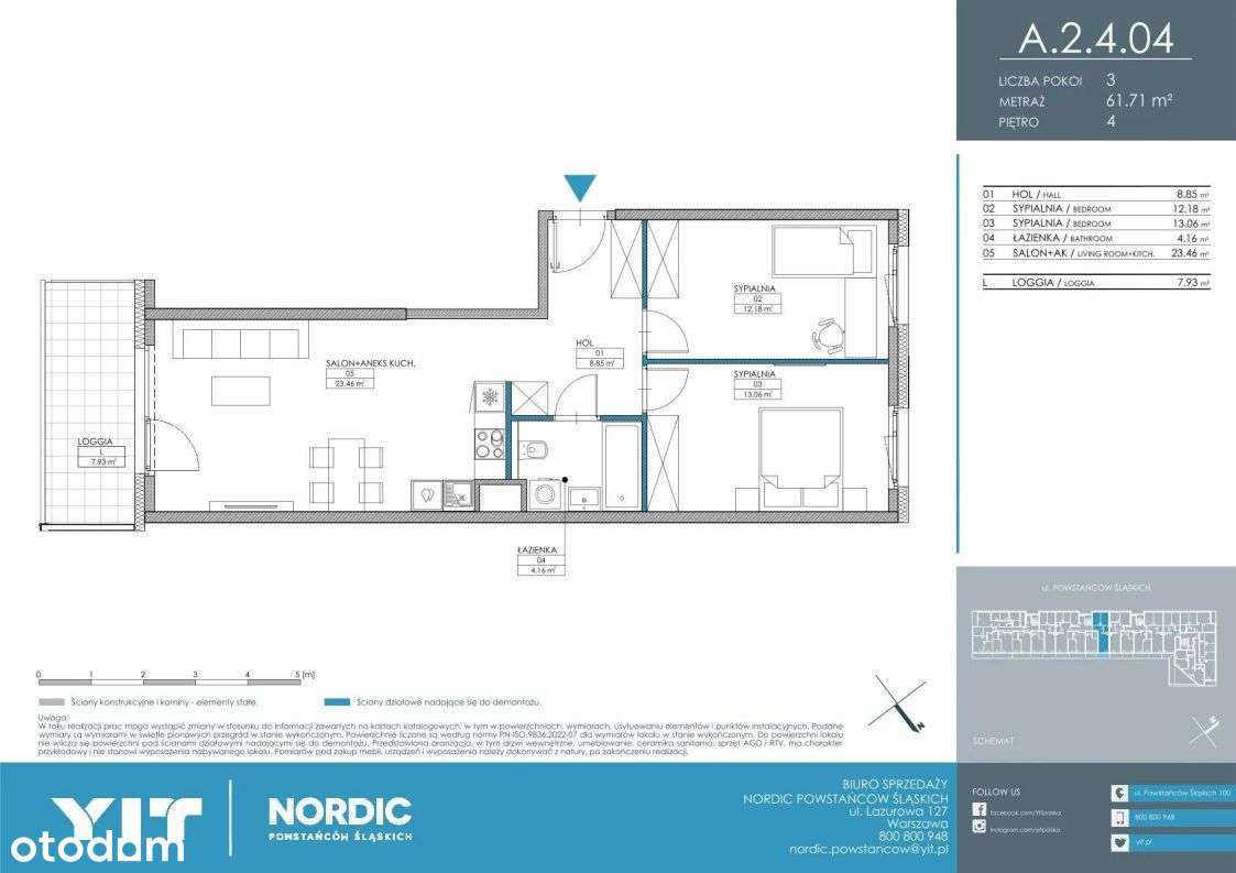 Apartment in Warszawa - View 2