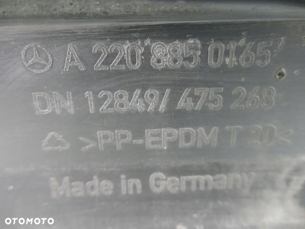MERCEDES S W220 ZDERZAK PDC XENON PRZÓD PRZED LIFT - 15