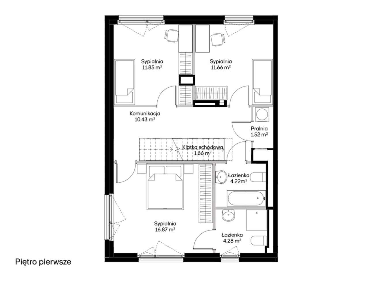 Domy | Mokotów | Breeam | 160 mkw | 3 miejsca park - Pełny obrazek: 5/8