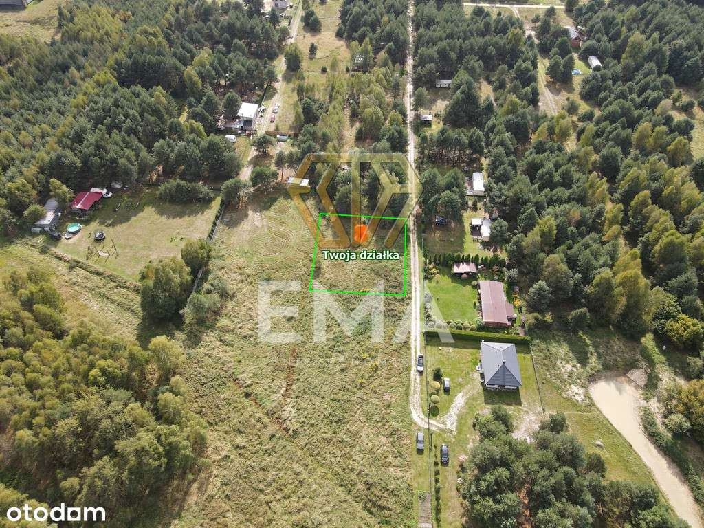 Spokój, las, 1000 m² za 70 tys. - Pełny obrazek: 5/7