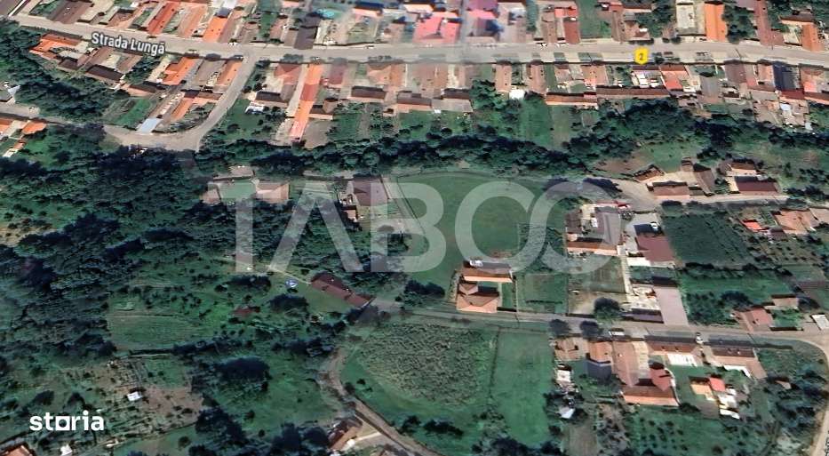 Teren de vanzare intravilan 1116 mp Slimnic cu utilitati in zona - Imagine principală: 1/1