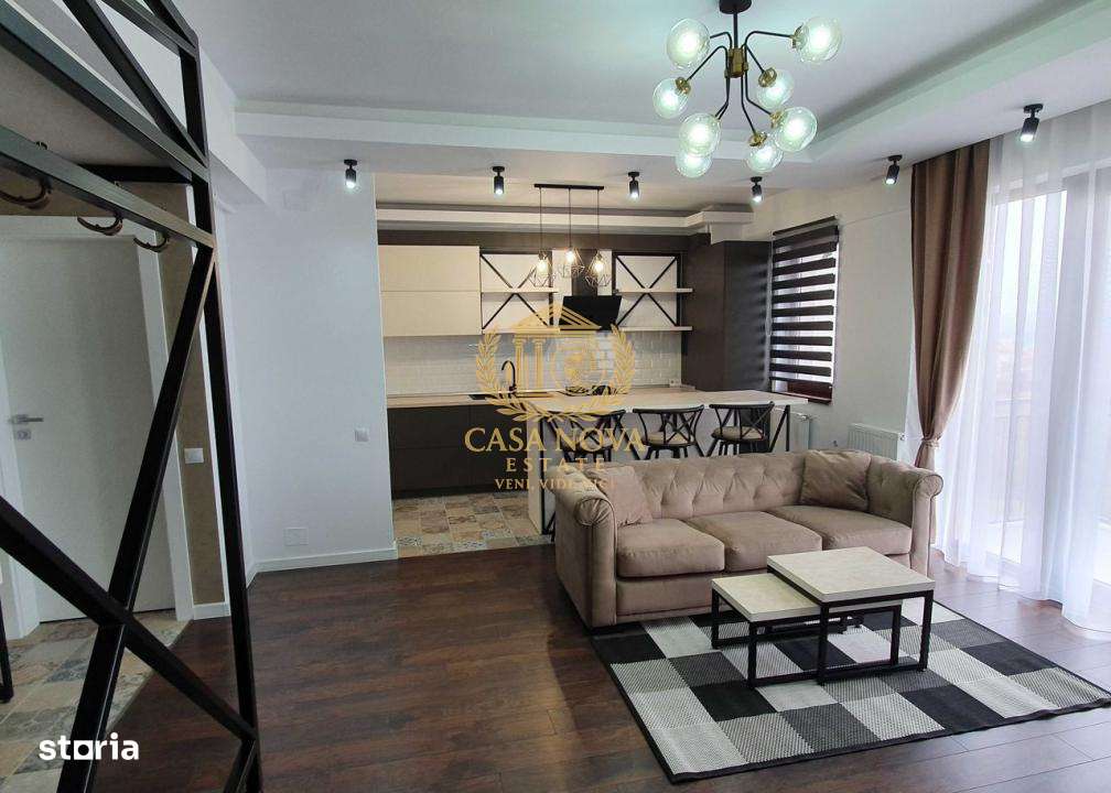 Apartament 2 camere de lux, 55 mp + terasa 15 mp – Europa, Luminia R