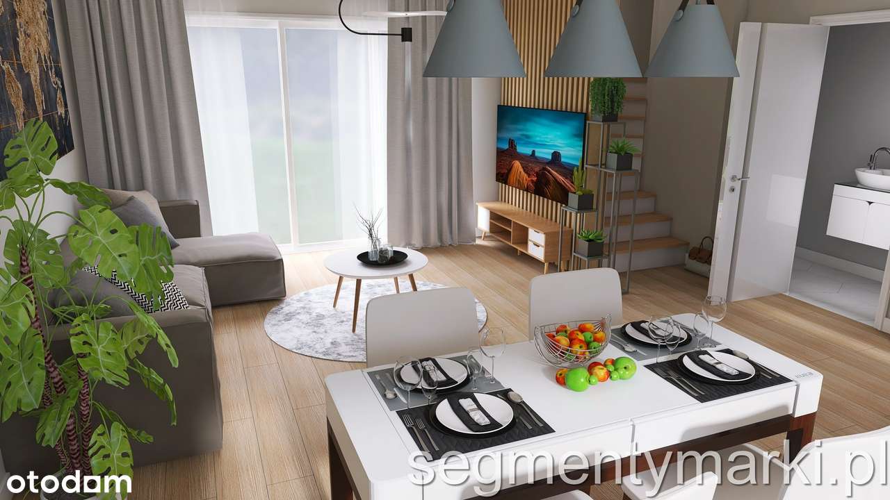 2 Poziomowe ,działka 101m2 ,kominek, możliwość wydzielenia 2 mieszkań - Pełny obrazek: 1/15