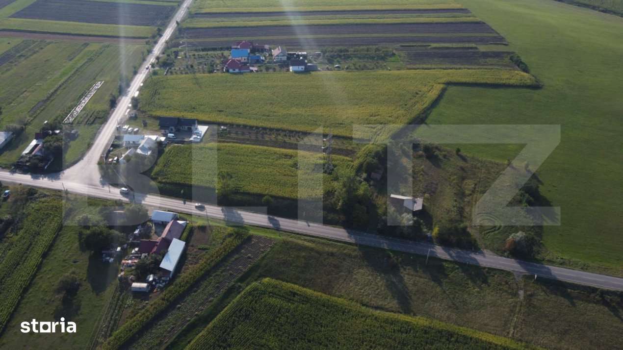 Teren intravilan 7500 mp , 100ml front la E85, Ratos, Radauti - Imagine principală: 3/3